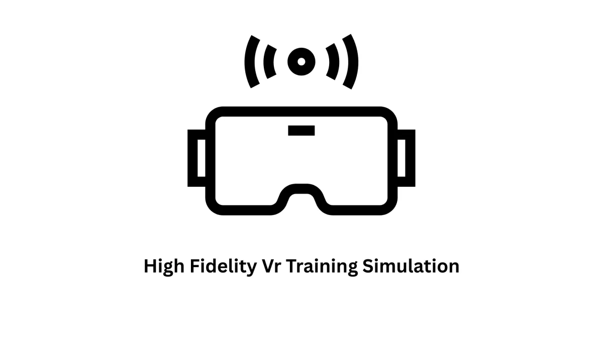 High Fidelity VR Training Simulation Services