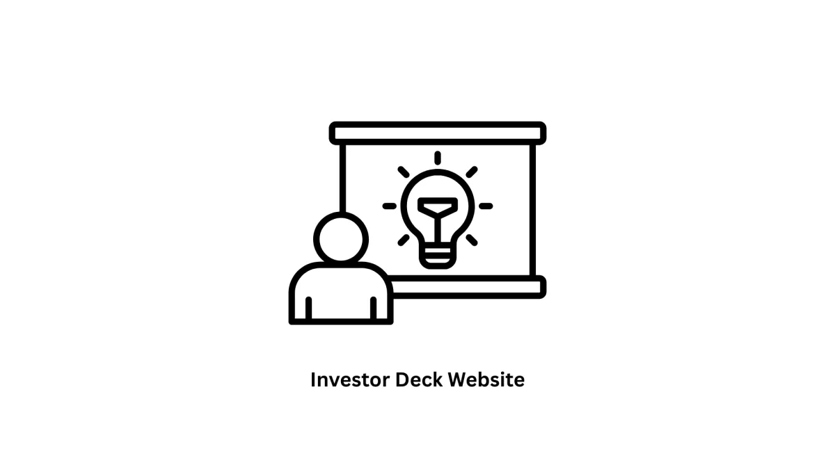 Custom Investor Deck Website Development | Associative