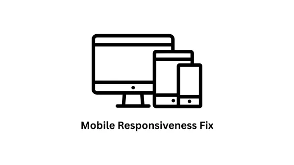 Mobile Responsiveness Fix & Web Optimization