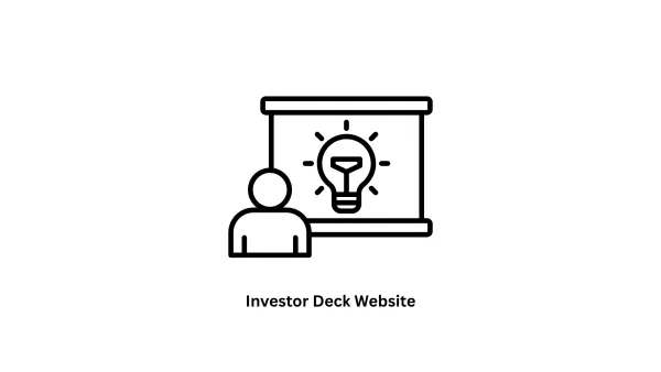 Custom Investor Deck Website Development | Associative