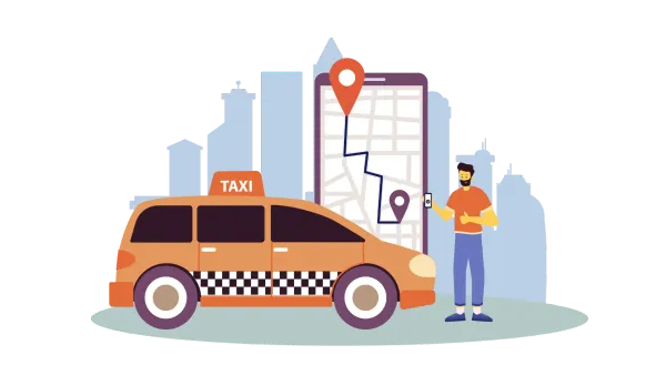 Top Taxi Booking Website and Mobile App Development Company | Associative